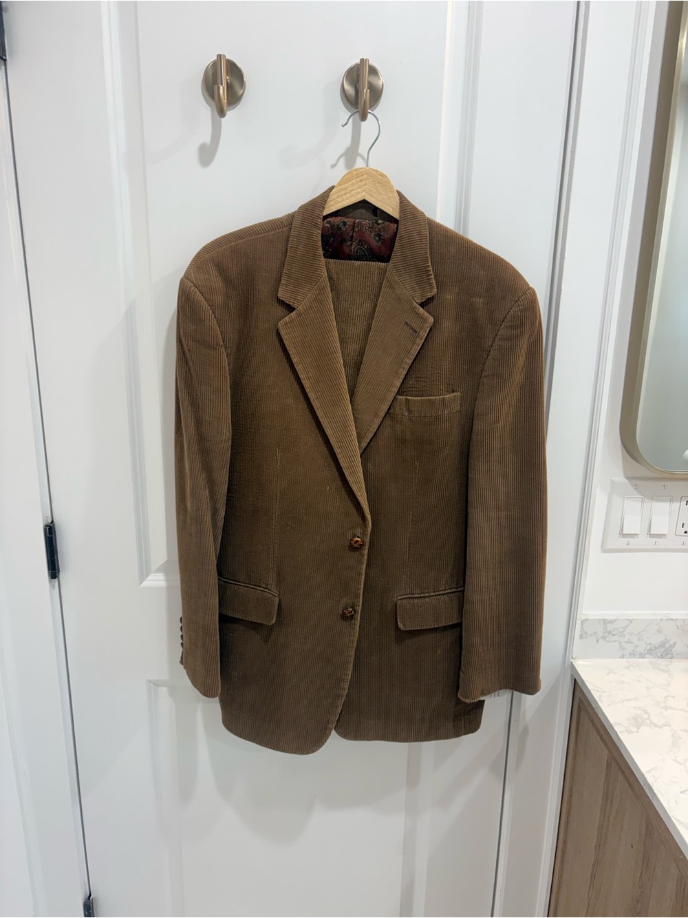Ralph Lauren Brown Corduroy Sport Coat and Pants